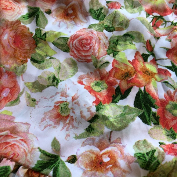 🔥4/$20🔥F21 S Floral Peplum Blouse - Picture 4 of 8